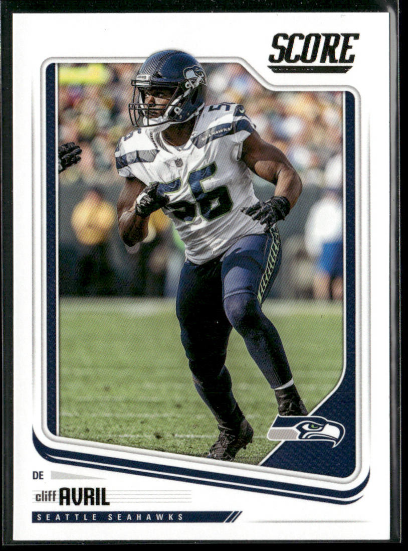 Cliff Avril 2018 Score #300 Seattle Seahawks