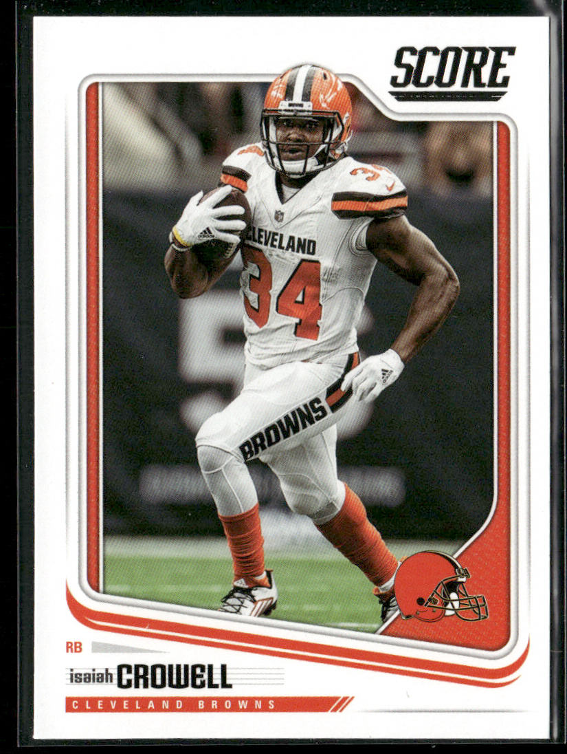 Isaiah Crowell 2018 Score #76 Cleveland Browns