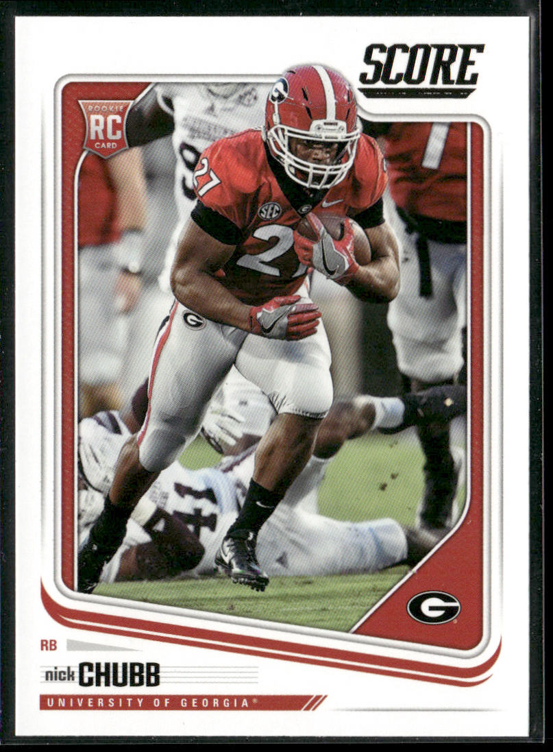 Nick Chubb 2018 Score #365 Georgia Bulldogs