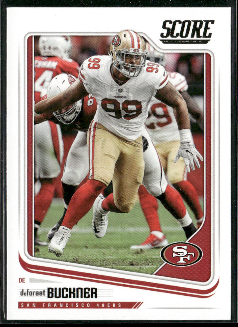 DeForest Buckner 2018 Score #286 San Francisco 49ers