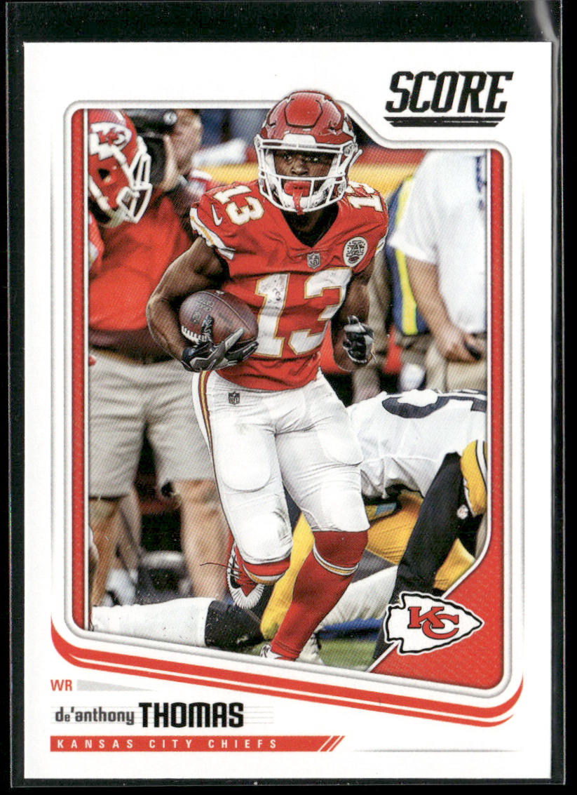 De'Anthony Thomas 2018 Score #164 Kansas City Chiefs