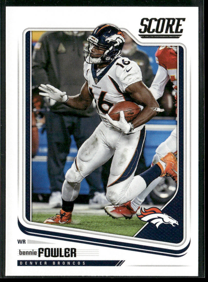 Bennie Fowler 2018 Score #102 Denver Broncos