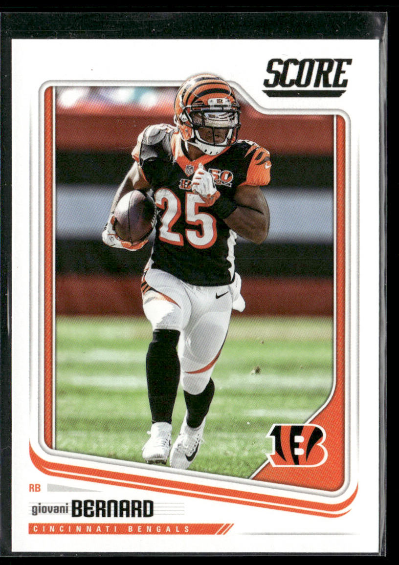 Giovani Bernard 2018 Score #67 Cincinnati Bengals
