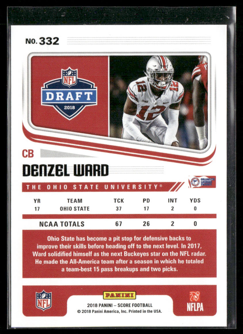 Denzel Ward 2018 Score #332 Ohio State Buckeyes