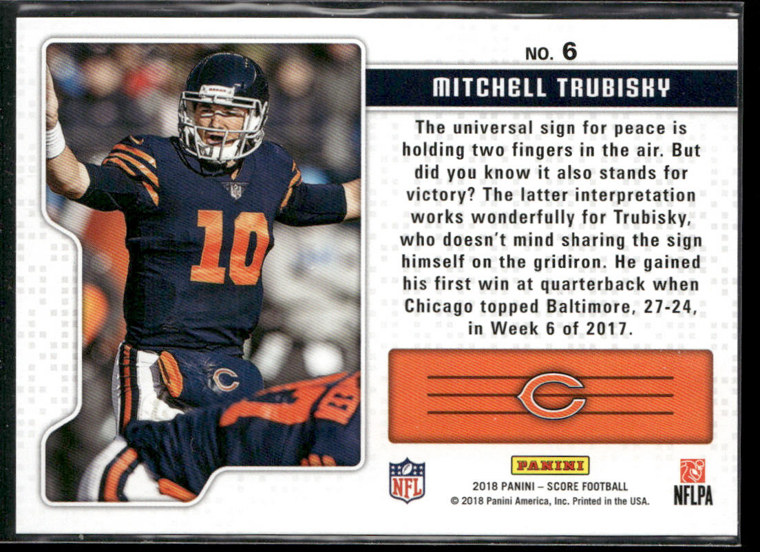 Mitchell Trubisky 2018 Score Signal Callers #6 Chicago Bears