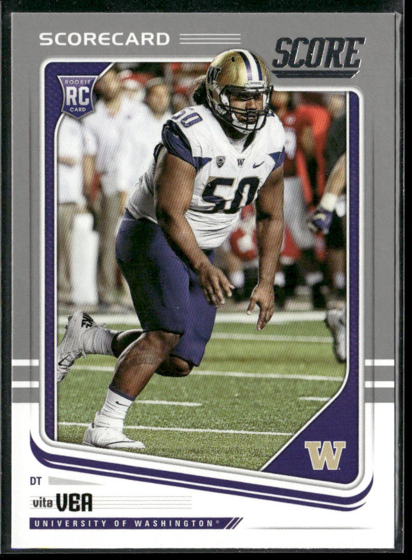 Vita Vea 2018 Score Scorecard #341 Washington Huskies