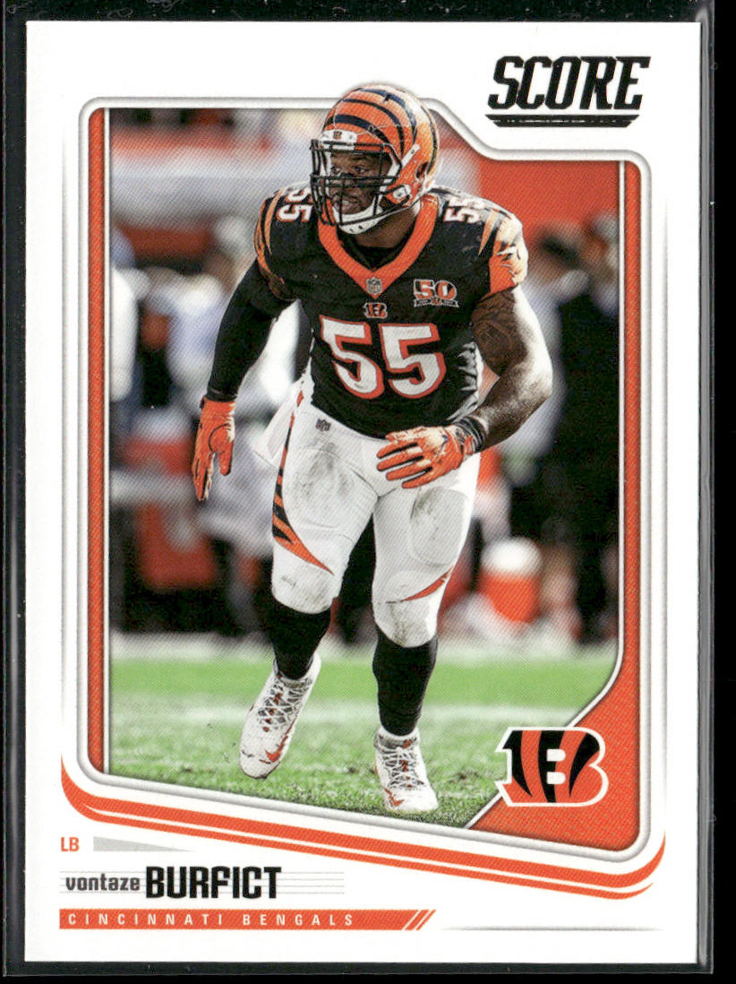 Vontaze Burfict 2018 Score #65 Cincinnati Bengals