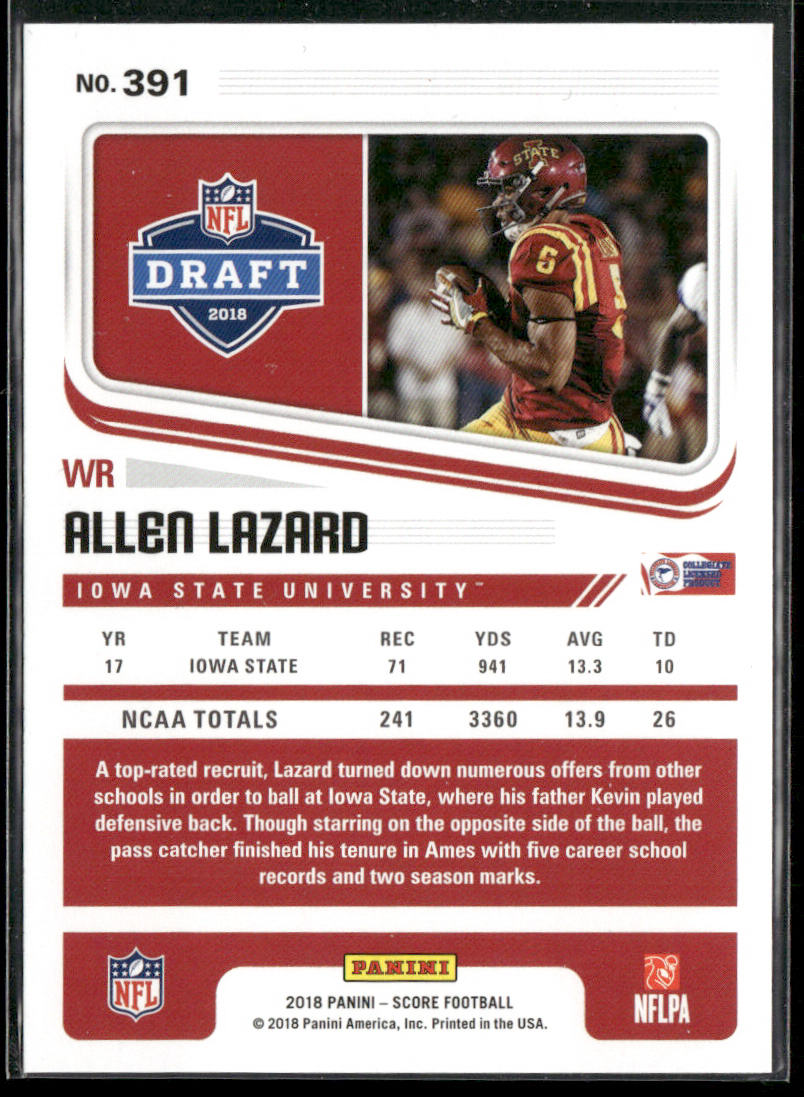 Allen Lazard 2018 Score #391 Iowa State Cyclones