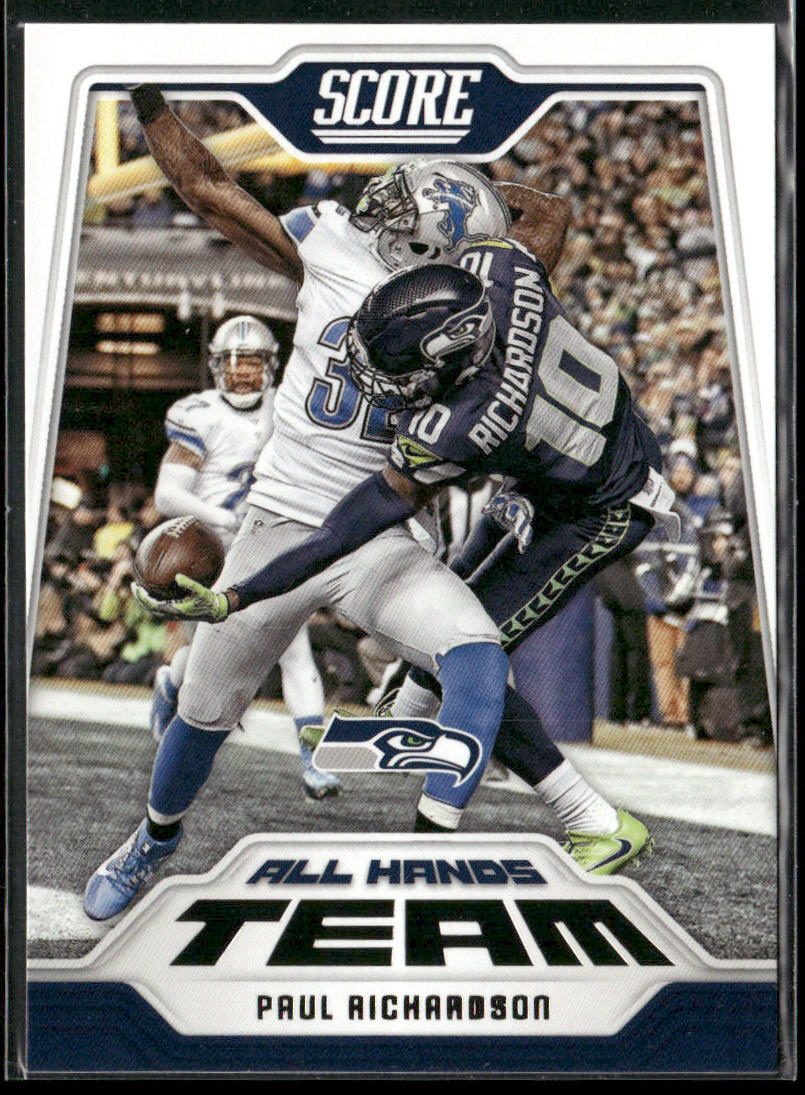 Paul Richardson 2018 Score All Hands Team #8 Seattle Seahawks
