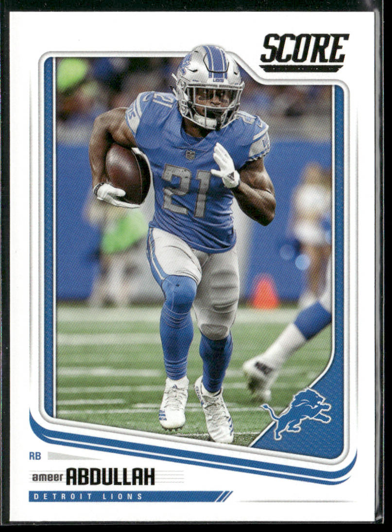 Ameer Abdullah 2018 Score #106 Detroit Lions