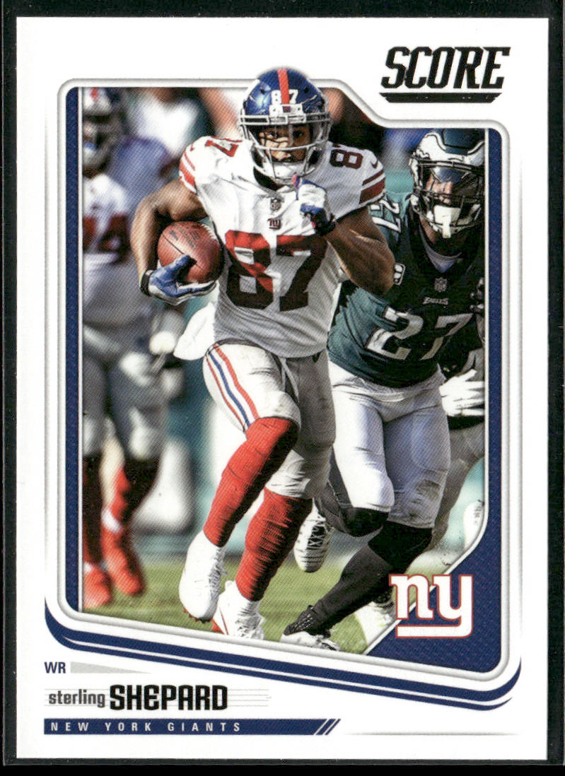 Sterling Shepard 2018 Score #230 New York Giants