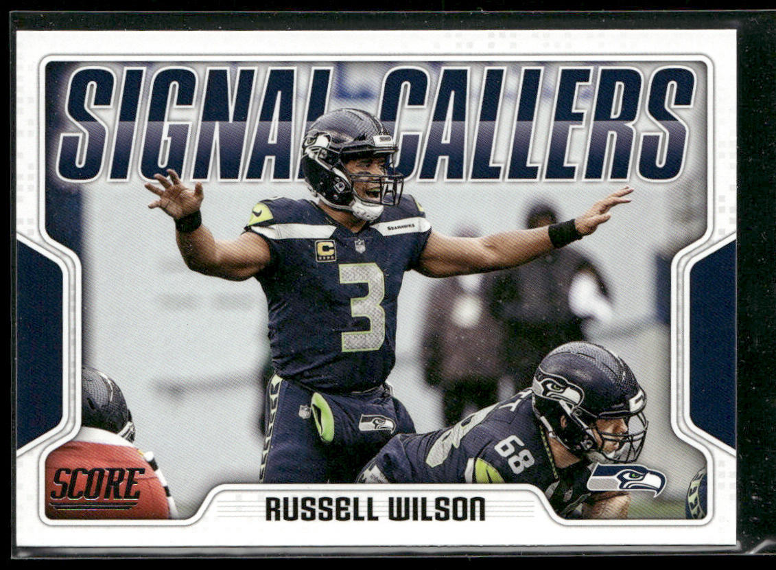 Russell Wilson 2018 Score Signal Callers #27 Seattle Seahawks