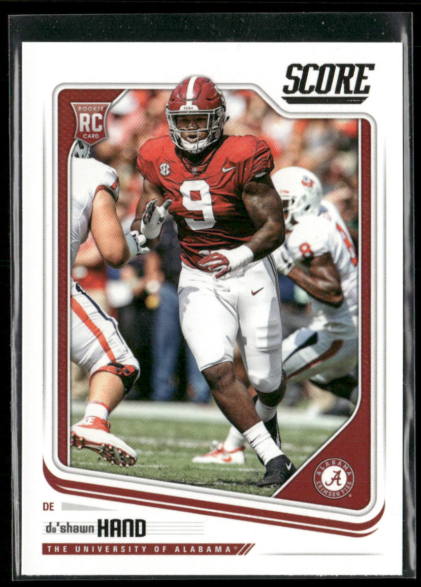Da'Shawn Hand 2018 Score #402 Alabama Crimson Tide