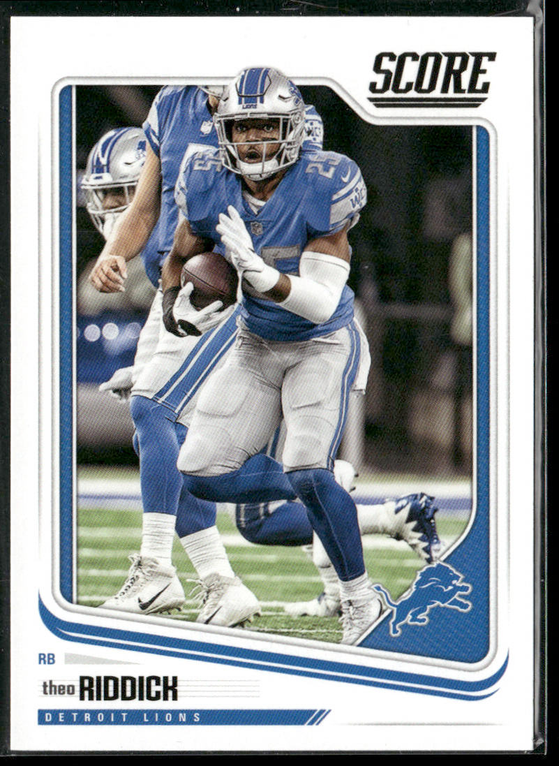 Theo Riddick 2018 Score #111 Detroit Lions