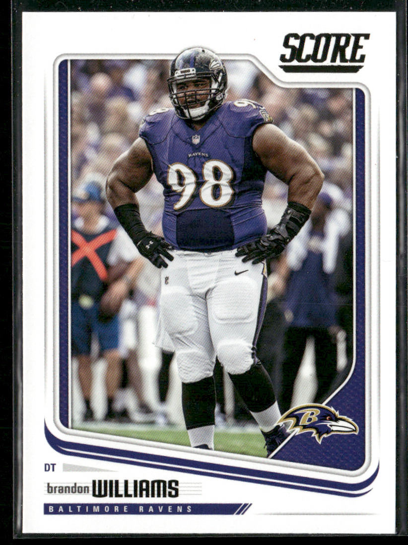 Brandon Williams 2018 Score #31 Baltimore Ravens