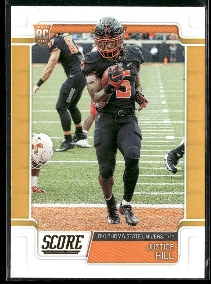Justice Hill 2019 Score #399 RC Oklahoma State Cowboys