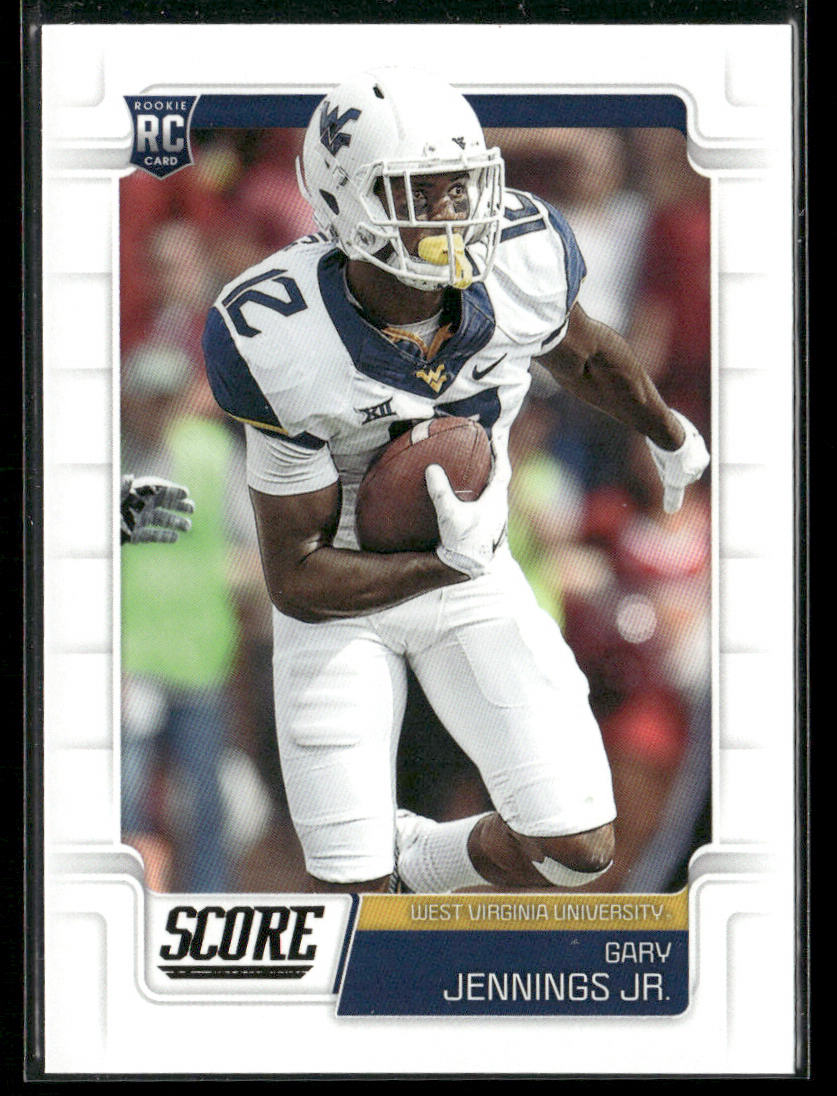 Gary Jennings Jr. 2019 Score #404 RC West Virginia Mountaineers
