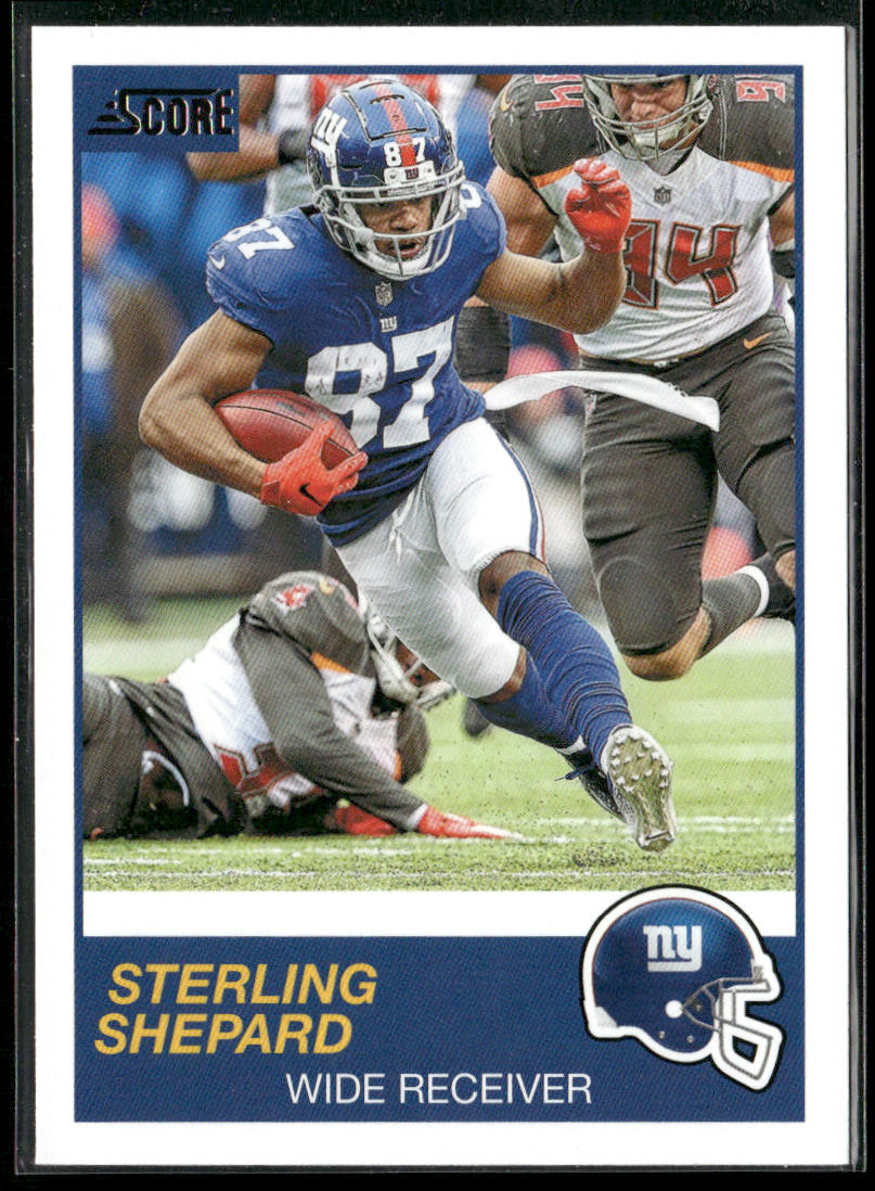 Sterling Shepard 2019 Score #176 New York Giants