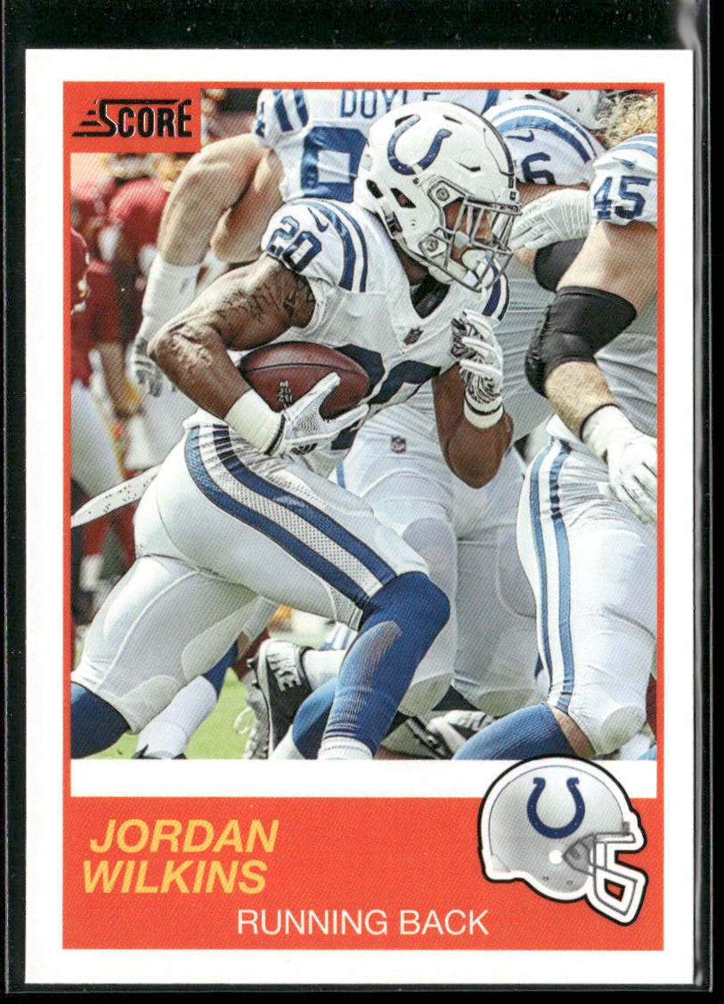 Jordan Wilkins 2019 Score #56 Indianapolis Colts