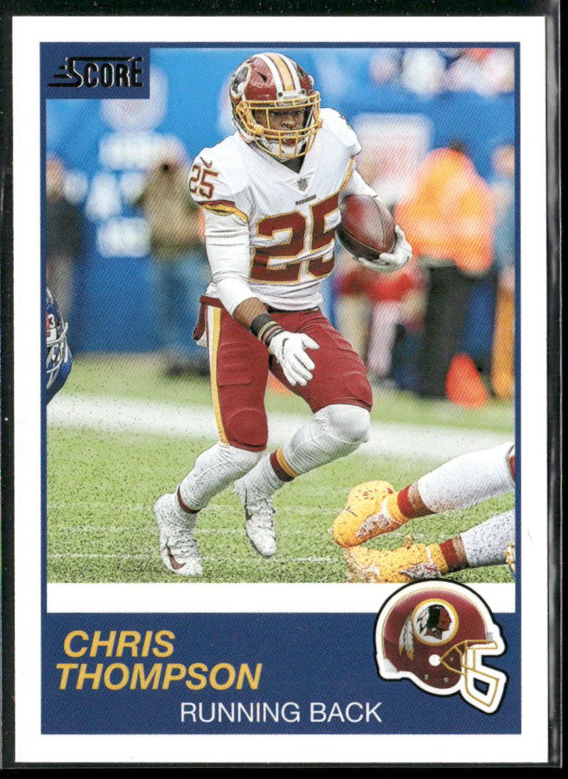 Chris Thompson 2019 Score #198 Washington Redskins