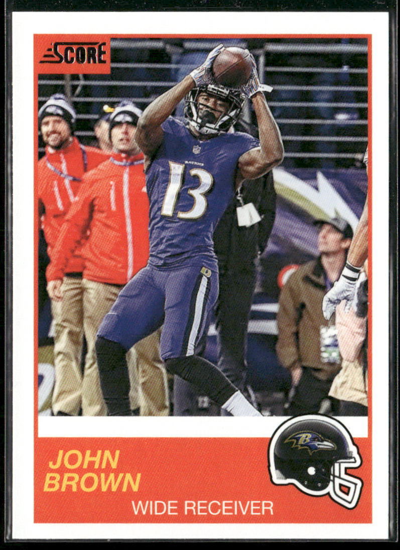 John Brown 2019 Score #90 Baltimore Ravens