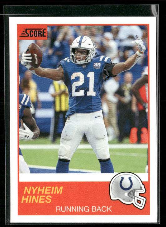 Nyheim Hines 2019 Score #57 Indianapolis Colts