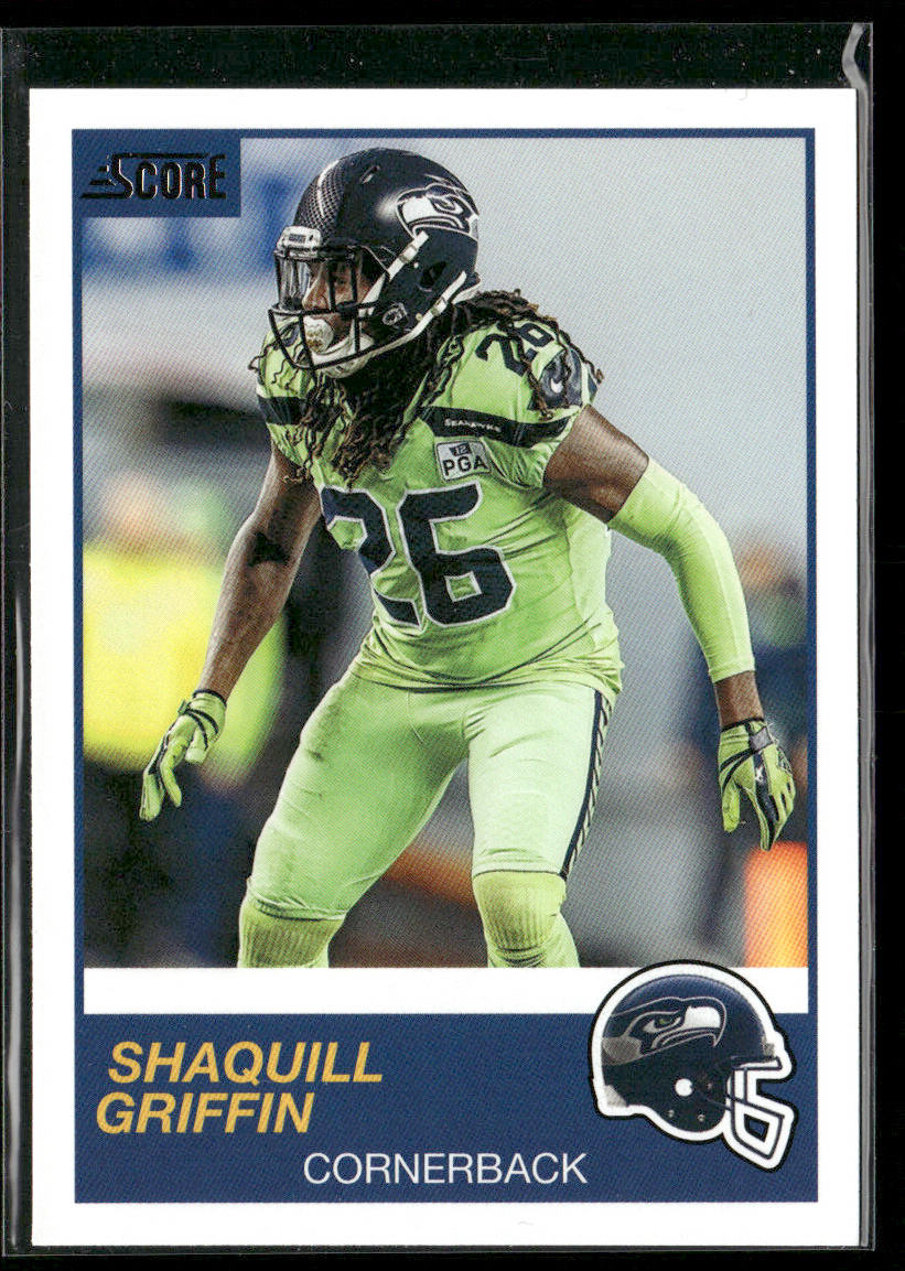 Shaquill Griffin 2019 Score #321 Seattle Seahawks