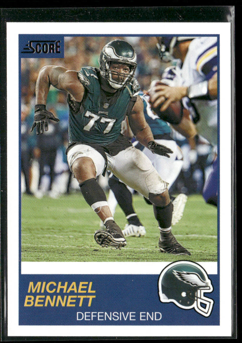 Michael Bennett 2019 Score #189 Philadelphia Eagles