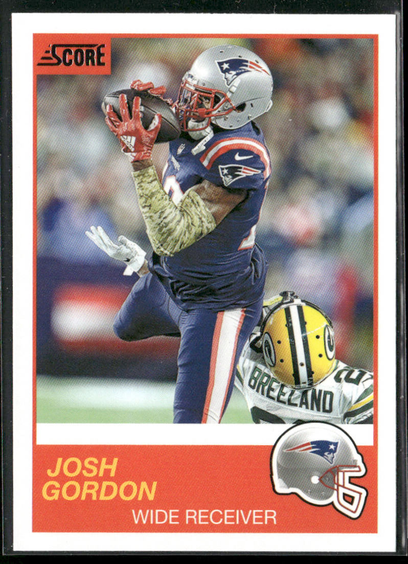 Josh Gordon 2019 Score #150 New England Patriots