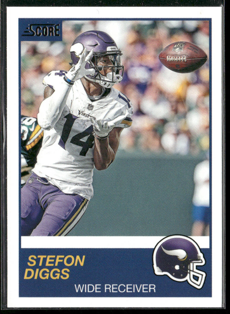 Stefon Diggs 2019 Score #239 Minnesota Vikings