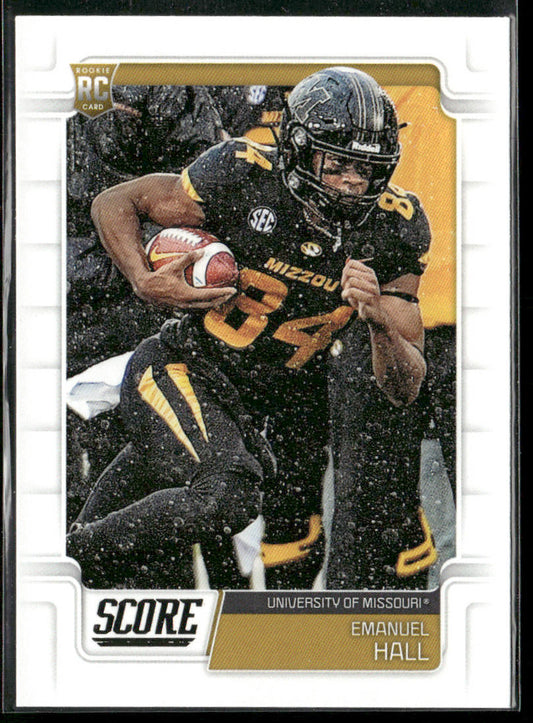 Emanuel Hall 2019 Score #414 RC Missouri Tigers