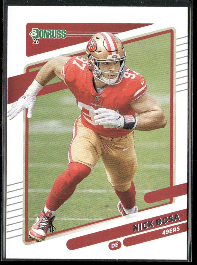 Nick Bosa 2021 Donruss #56 San Francisco 49ers