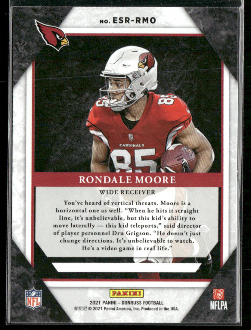 Rondale Moore 2021 Donruss Elite Series Rookies #ESR-RMO Arizona Cardinals