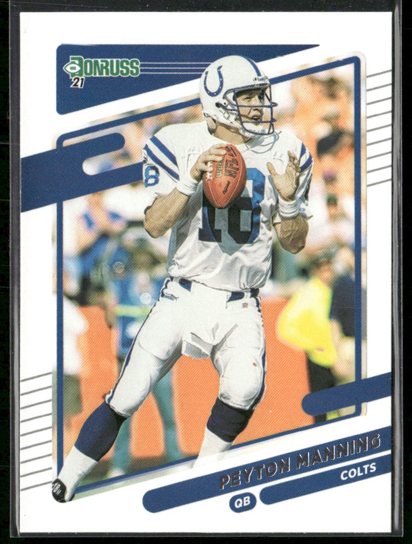 Peyton Manning 2021 Donruss #148 Indianapolis Colts