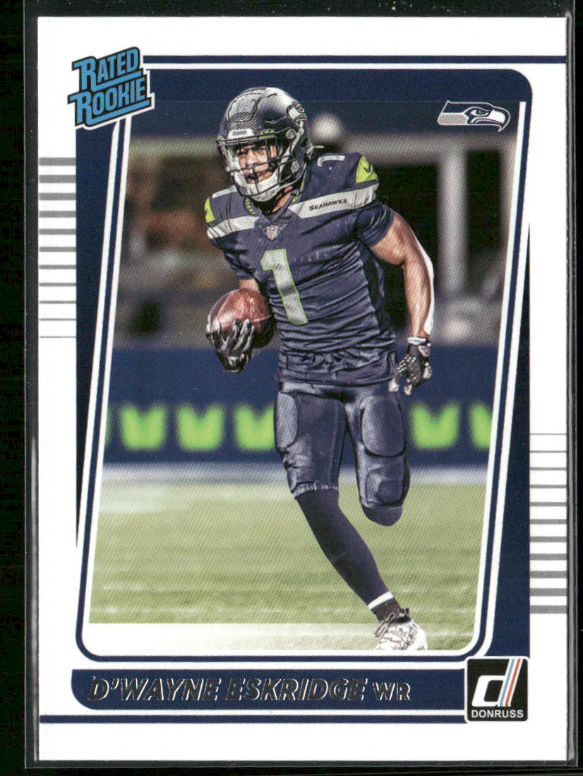 D'Wayne Eskridge 2021 Donruss #276 RC Seattle Seahawks