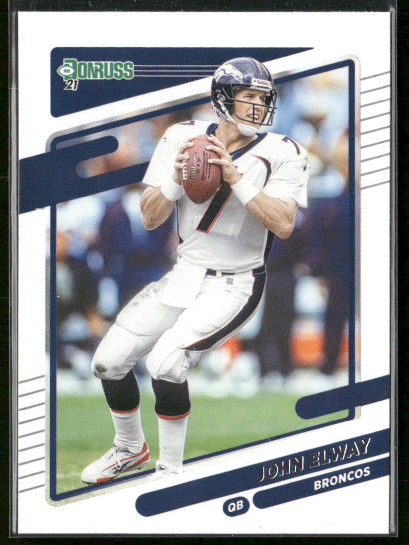 John Elway 2021 Donruss #180 Denver Broncos