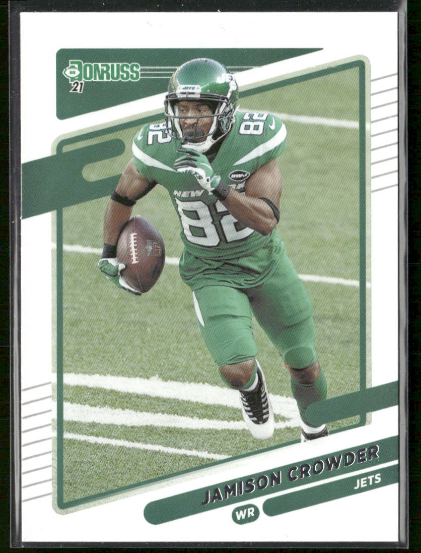 Jamison Crowder 2021 Donruss #40 New York Jets