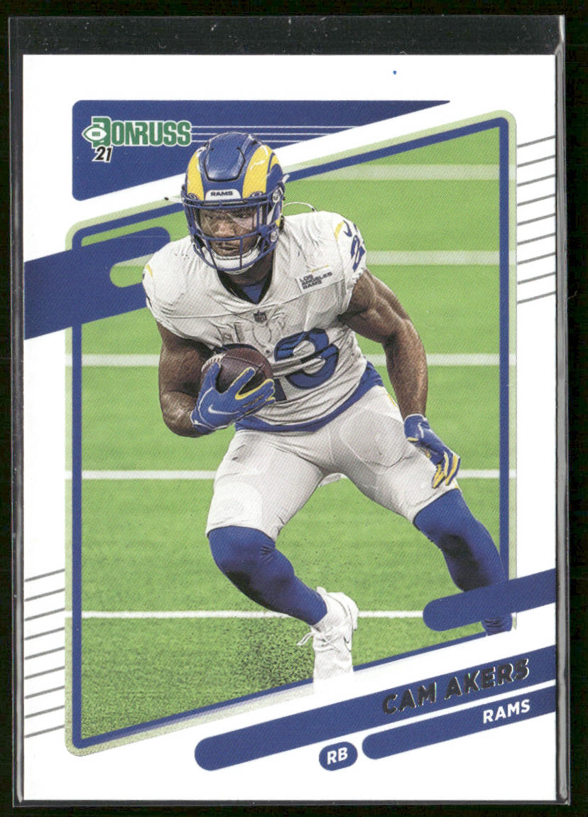 Cam Akers 2021 Donruss #143 Los Angeles Rams