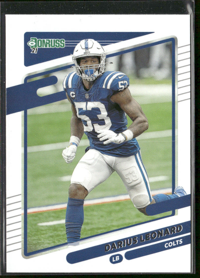 Darius Leonard 2021 Donruss #149 Indianapolis Colts