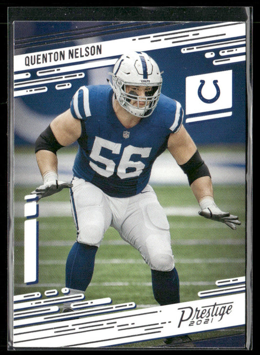Quenton Nelson 2021 Panini Prestige #83 Indianapolis Colts