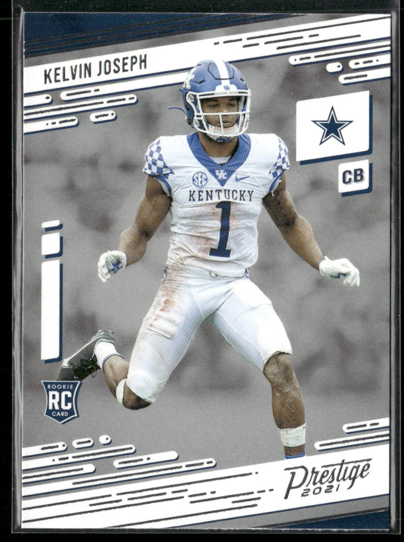 Kelvin Joseph 2021 Panini Prestige #268 RC Dallas Cowboys