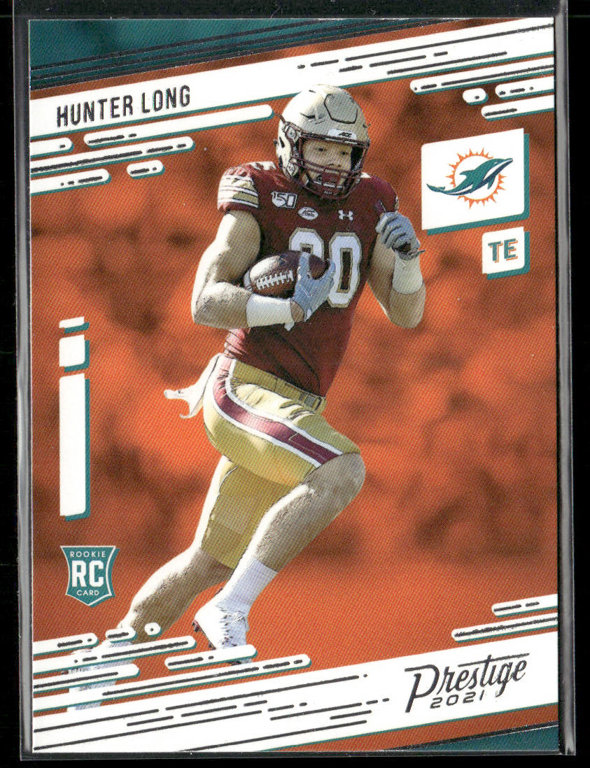 Hunter Long 2021 Panini Prestige #271 RC Miami Dolphins