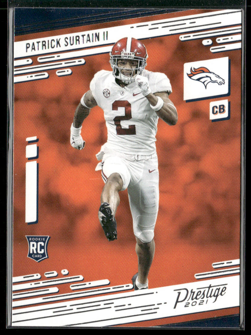 Patrick Surtain II 2021 Panini Prestige #245 RC Denver Broncos
