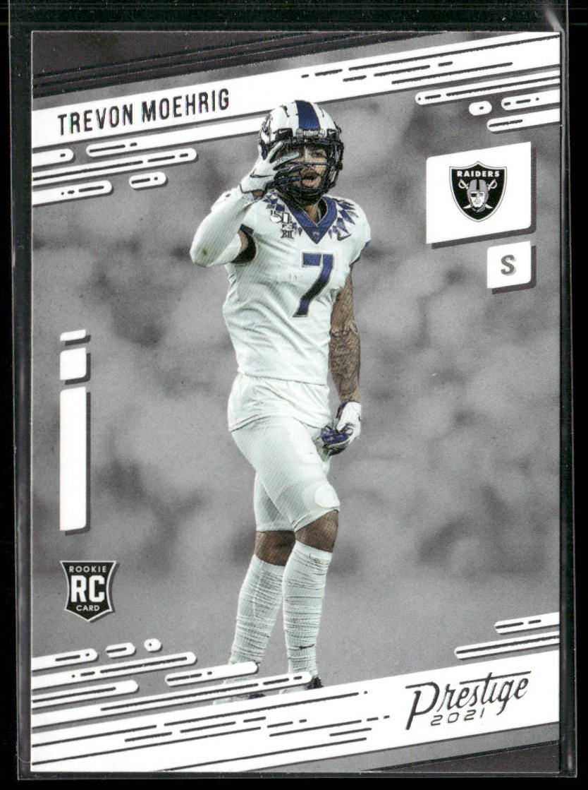 Trevon Moehrig 2021 Panini Prestige #250 RC Las Vegas Raiders