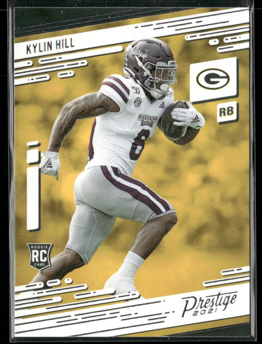 Kylin Hill 2021 Panini Prestige #228 RC Green Bay Packers