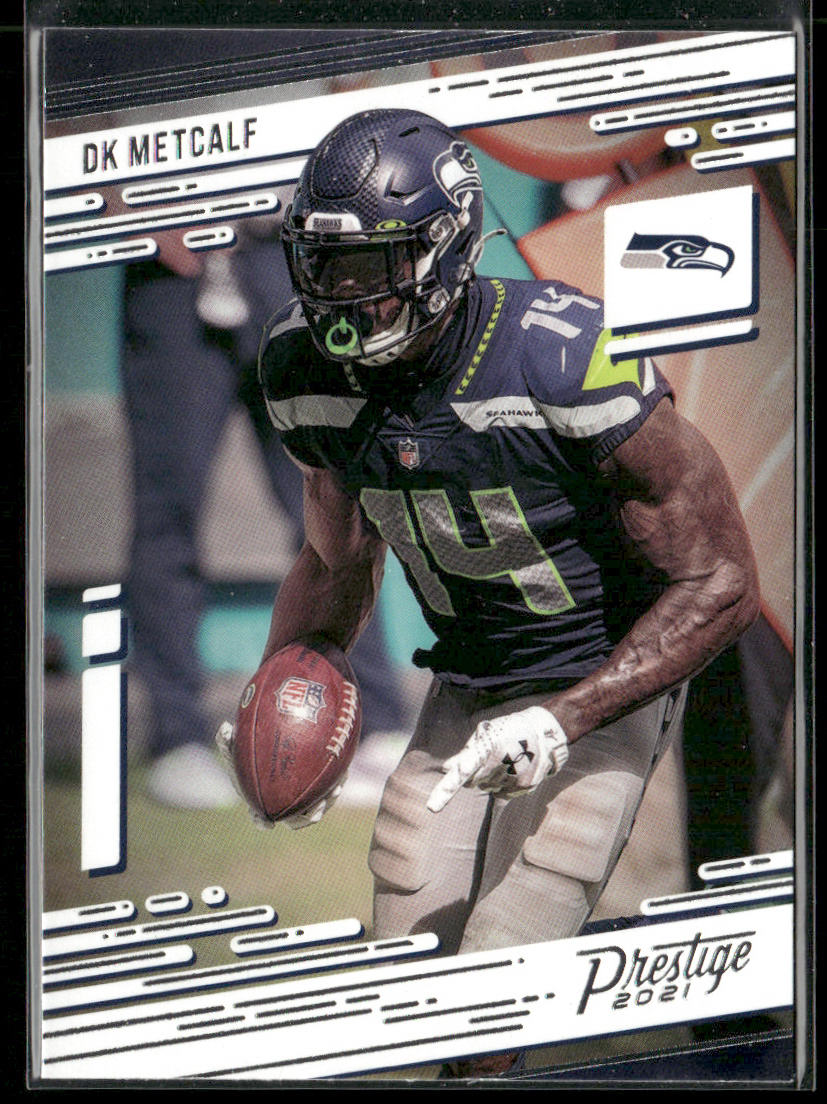 DK Metcalf 2021 Panini Prestige #195 Seattle Seahawks