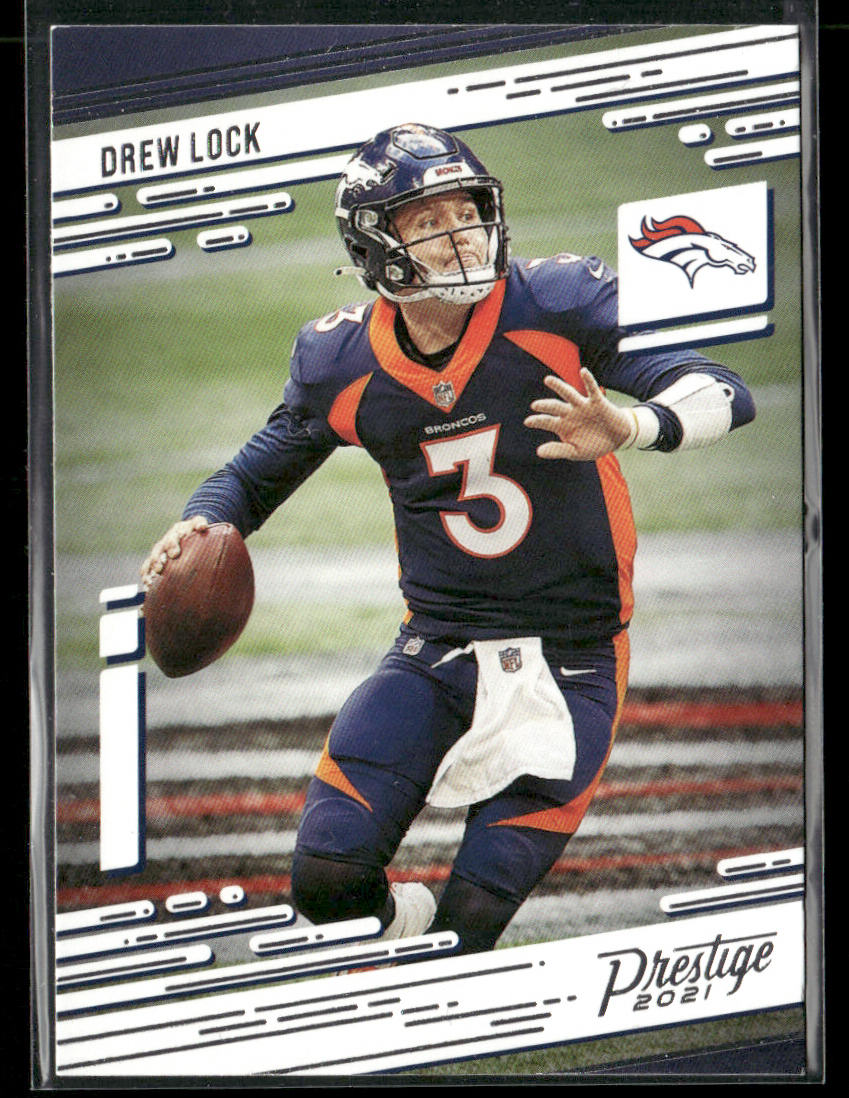 Drew Lock 2021 Panini Prestige #41 Denver Broncos