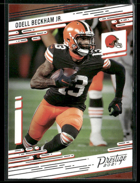 Odell Beckham Jr. 2021 Panini Prestige #120 Cleveland Browns