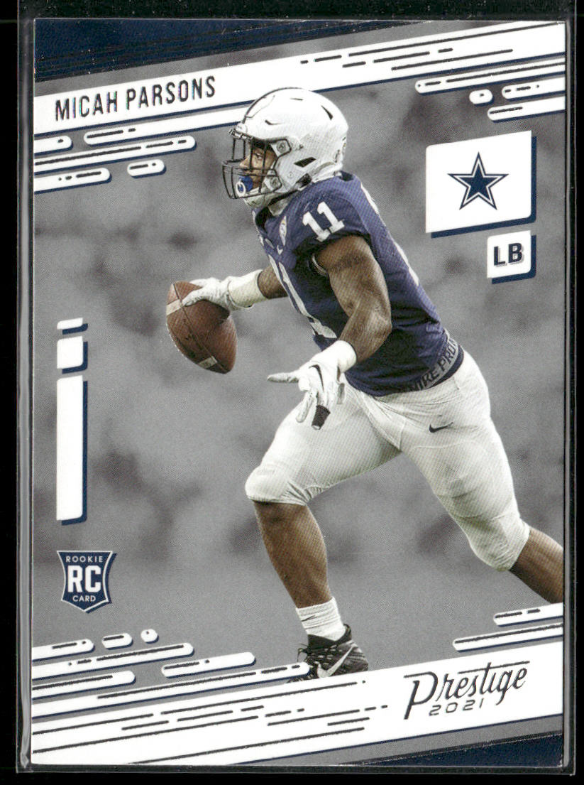 Micah Parsons 2021 Panini Prestige #244 RC Dallas Cowboys front