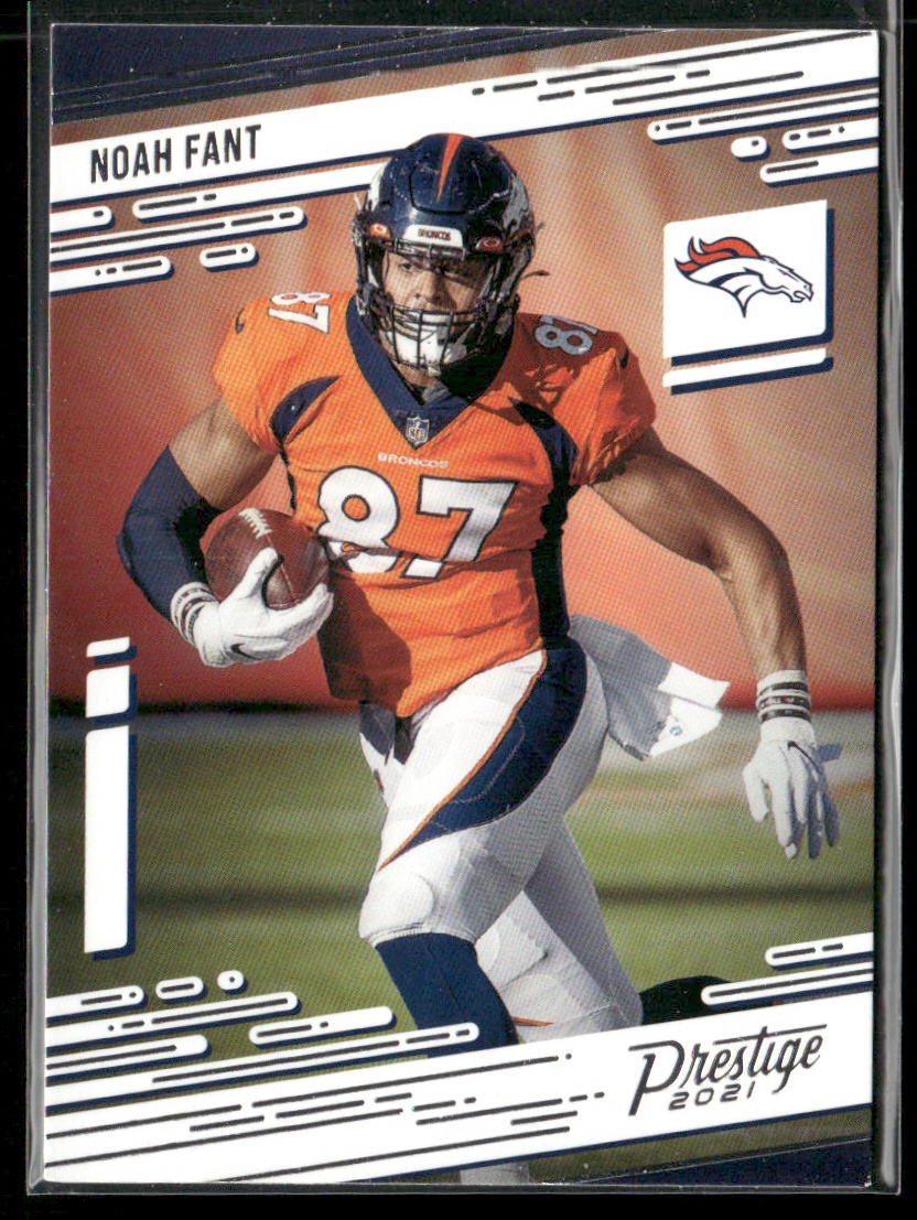 Noah Fant 2021 Panini Prestige #40 Denver Broncos